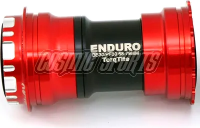 Produktbild von Enduro Bearings Angular Contact Stainless Steel TorqTite Innenlager, BBright, 24mm, red (BKS-0115)