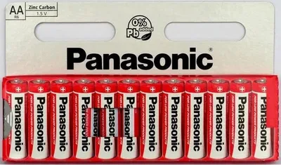 Image de 12 Panasonic AA LR6 1.5V Long Life Batterie Datum 2022