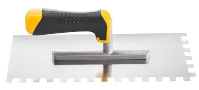 Produktbild von Hardex Zahnkelle *28* 28x12cm Zahnung 14x14mm rostfrei 2K-Griff