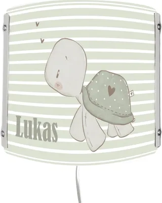 Produktbild von Wandlampe, Schlummerlicht, Nachtlicht, Kinderzimmer, Schildkröte, E14