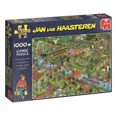 Produktbild von Jumbo-Puzzle jvh die Kleingärten 1000tlg