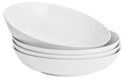Zdjęcie produktu dla Zestaw 4 porcelanowych talerzyków do zup o pojemności 1100 ml