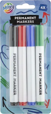 Produktbild von Kreative Bastelgruppen-Permanentmarker, 4 Stk.