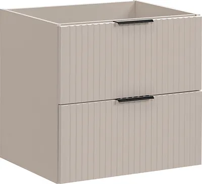 Produktbild von Waschtischunterschrank 60.2cm Adriel mit 2 Schubladen, Beige
