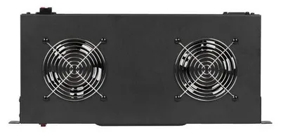 Produktbild von LANBERG Lüftungspanel 19" mit LCD + Thermostat 230V schwarz
