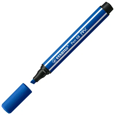Produktbild von STABILO Pen 68 MAX Filzstift Blau 1 Stück(e)