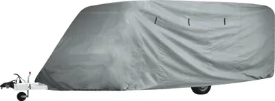 Produktbild von vidaXL Wohnwagen-Abdeckung Grau Gr. M