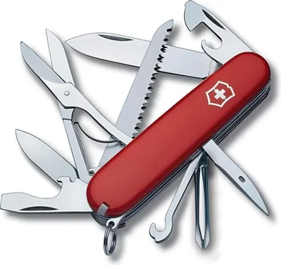 Produktbild von Victorinox 1.4713, Gleitgelenk-Messer, Multi-Tool-Messer, Spey-Punkt, Edelstahl, ABS Synthetik, Rot