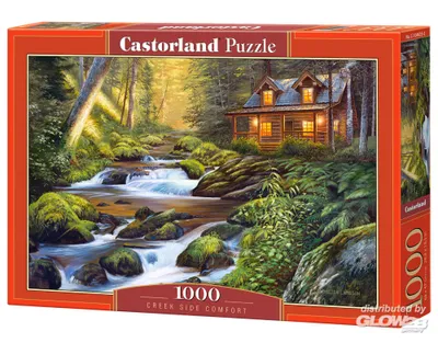 Produktbild von Castorland Puzzle 1000T Forsthaus am Fluß