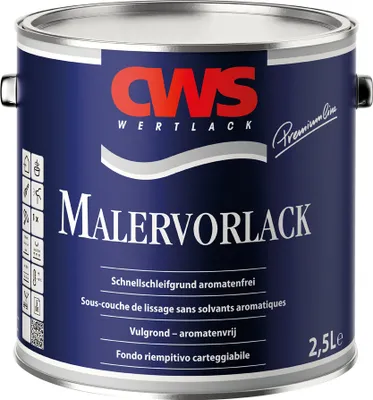 Produktbild von CWS WERTLACK Malervorlack 0,75 Liter weiß