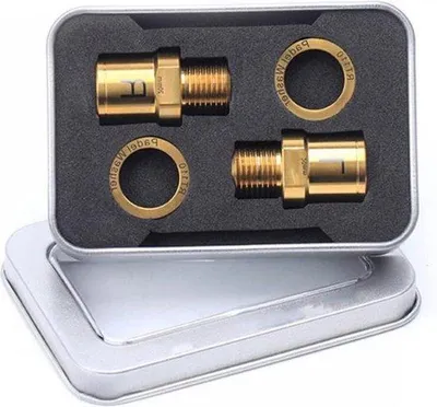 Produktbild von Famanu Pedalverlängerung Titanlegierung - 20 mm für MTB, BMX, Rennrad