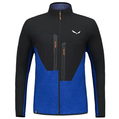 Immagine prodotto di Giacca ibrida Ortles Alpine Merino (uomo) – Salewa, colore: 8621 electric, taglia: 48/M