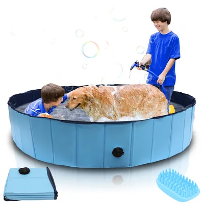 Immagine prodotto di Piscina per cani Piscina adesiva Piscina pieghevole per cani 160*30CM