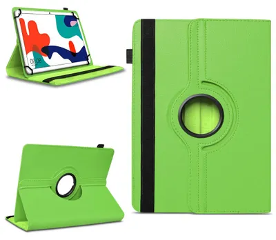 Produktbild von Tablet Tasche für Tabwee Tablet T90 / W90 Hülle Schutzhülle Schutz Drehbar CaseFarben:Grün