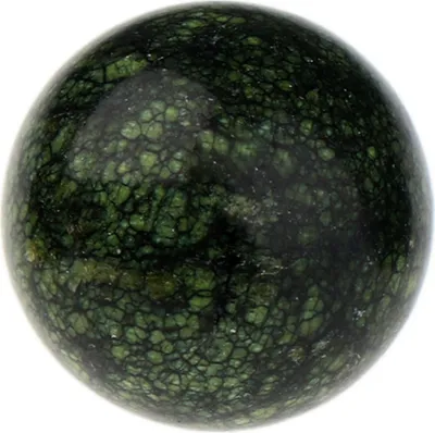Produktbild von NKlaus Natürlicher Serpentin Schlangenhaut Kroko ca. 30mm Heilwirkung Edelstein Deko 14905