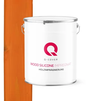 Produktbild von Holzimprägnierung | Orange 5 L | 2 In 1 | Holzschutz | Farbimprägnierung | Imprägniermittel Holzschutz |mittel Imprägnierung Abperleffekt Alle Holzarten