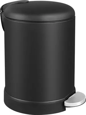 Produktbild von Mülleimer mit Deckel, schwarz