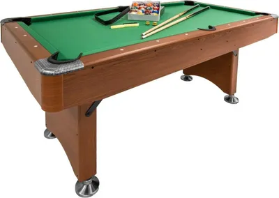 Produktbild von Pegasi Billardtisch 6ft Elegante - Billardtisch 6ft - Tischbillard - Pool Table für Erwachsene - Indoor -  - Braun