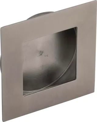 Produktbild von Technik Team Muschelgriff Eros 70mm Einlass ø 60mm zum Einlassen, Edelstahl gebürstet