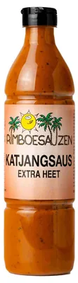 Produktbild von Rimboe Katjangsaus Extra Hot 500g – Würzige Erdnusssauce, extra scharf