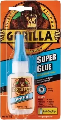 Produktbild von gorilla super glue Gorilla Superkleber Duo - 2 x 15 Gramm - Schneller und starker Kleber für verschiedene Materialien - Transparent