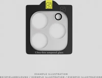 Produktbild von prio Tempered Glass Back Camera für iPhone 16 Pro Max/16 Pro klar
