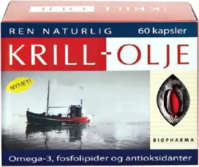Obrázok produktu pre Krill olej - Biopharma - 60 kapsúl