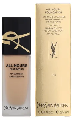 Produktbild von Yves Saint Laurent All Hours Foundation, Spray, Flüssigkeit, Nacktheit, LN8, Licht, tral