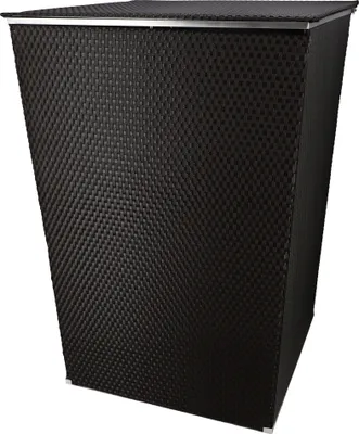 Obrázok produktu pre KOTARBAU® Plastový odpadkový kôš Technorattan 82x117 cm Tmavo hnedý
