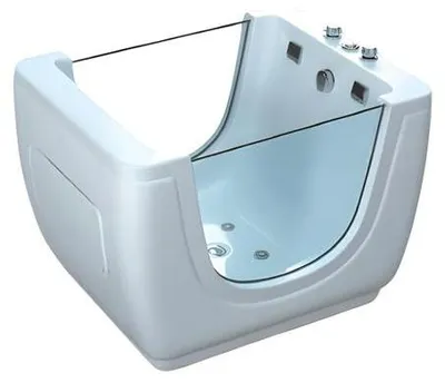 Image de Bain à remous pour bébé Baignoire pour bébé Baignoire pour enfants Baignoire pour bébé 110x85 cm