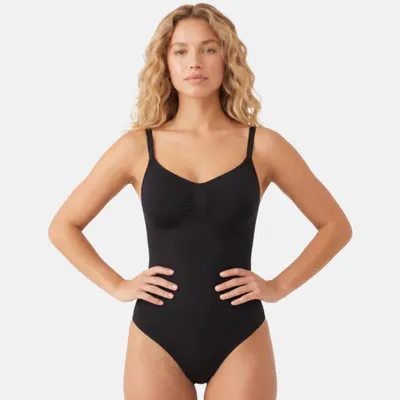 Produktbild von ESTRELL® Damen Shapewear Body mit String – Figurformender Sculpting Bodysuit - Sleeveless