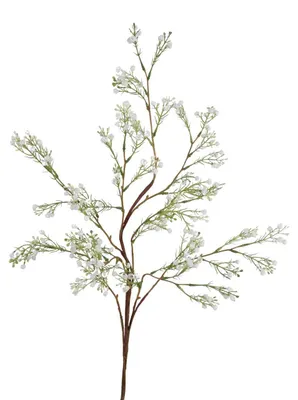 Produktbild von Kunsttak Gipskruid Weiß 110 cm