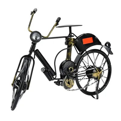 Zdjęcie produktu dla Metalowy model roweru, rower do dekoracji biurka, dekoracja biurka do domu, ozdoby rowerowe, miniaturowe prezenty rowerowe