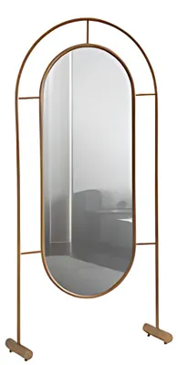 Image de Miroir sur pied pour vestiaire - élégant, fonctionnel miroir peu encombrant