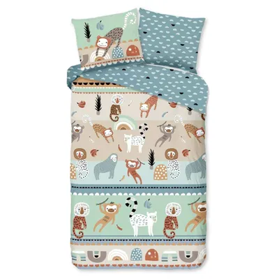 Produktbild von Good Morning Kinder-Bettwäsche-Set PLAY 140x200/220 cm Mehrfarbig