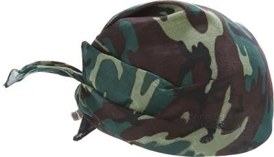 Immagine prodotto di Bandana mimetica per adulti marrone-verde-nero - Taglia unica