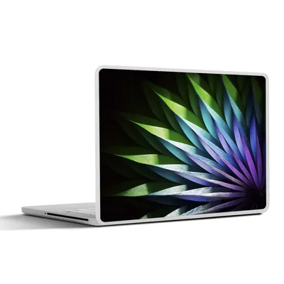 Obrázek produktu pro Nálepka na notebook - 15 palců - Květiny - Geometrie - Abstraktní