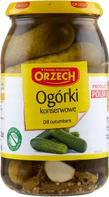Image de Noix et cornichons en conserve 830 g