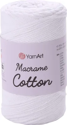 Produktbild von Yarn Art Macrame Baumwolle 2 mm 225 m 751 Schnur