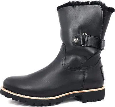 Produktbild von Panama Jack Stiefel FELIA IGLOO TRAV Damen Glattleder Schwarz Größe: 39