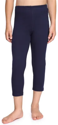 Produktbild von Merry Style Mädchen 3/4 Leggings aus Baumwolle MS10-226 (Marineblau, 110 cm)
