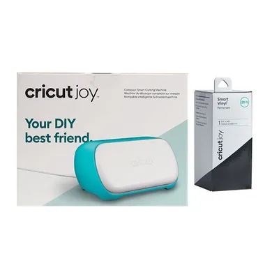 Produktbild von Cricut-Joy-Schneidemaschine + Smart permanentes Vinyl-Rolle 304,8 x 13,9 cm - Schwarz