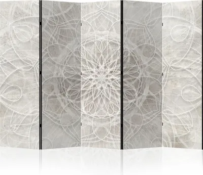 Produktbild von LUMASOUL Paravent einseitiger, Paravent Raumteiler Innen, Boho Motiv, 225x172 cm