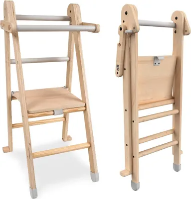 Immagine prodotto di Torre di apprendimento pieghevole MONTESSORI Marrone