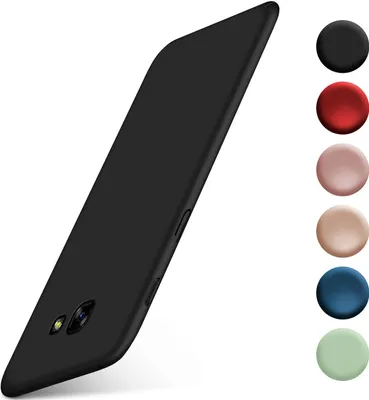 Produktbild von Alpha-Case für Samsung Galaxy A5 (2017), Farbe:Schwarz