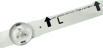 Produktbild von LED-Hintergrundbeleuchtungsstreifen, Länge 1158 mm, 12 LED-Perlen pro Streifen, Spannung 3V, , kompatibel mit mehreren Modellen