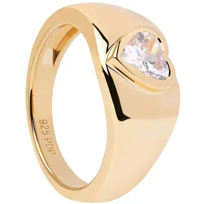 Produktbild von PD Paola Bright Heart Goldring 925 Sterling Silber