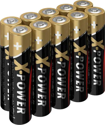 Produktbild von 10 ANSMANN Batterien X-POWER Micro AAA 1,5 V