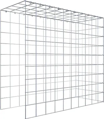 Produktbild von Anbaugabione Typ 4 100 cm x 90 cm x 40 cm (L x H x T), Maschenweite 10 cm x 10 cm, C-Ring