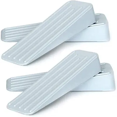 Produktbild von Famanu Türstopper Set von 4 - Antirutsch Türkeil Grau